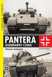 Pantera Legendarny czołg. Autor: Thomas Anderson. Dadada.pl Okładka książki Pantera Legendarny czołg