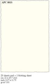 Opakowanie Papier artystyczny z podkładką APC 801S