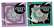 Opakowanie Papier do kolorowania aksamitny 18x18cm 5 arkuszy