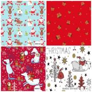 Opakowanie Papier ozdobny świąteczny 200x70cm (50szt)