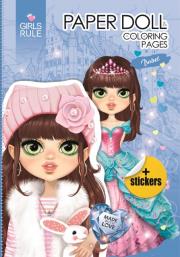 Opakowanie Papierowa lalka do wycinania Isabel