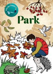 Park kolorowanka. Autor: Katarzyna kopiec Sekieta. Dadada.pl Okładka książki Park kolorowanka