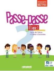 Passe-Passe 2 etape 1 podręcznik + ćwiczenia + app. Autor:   Praca zbiorowa. Dadada.pl Okładka książki Passe-Passe 2 etape 1 podręcznik + ćwiczenia + app
