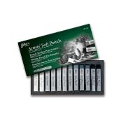 Pastele olejne suche Artists 12szt szarości MUNGYO. Wydawca: Mungyo. Dadada.pl Opakowanie Pastele olejne suche Artists 12szt szarości MUNGYO