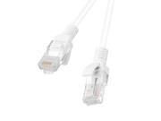 Patchcord U/UTP Lanberg PCU6-10CC-1000-W (RJ45 - RJ45 ; 10m; UTP; kat. 6; kolor biały). Autor: Irena Brignull. Dadada.pl Okładka książki Patchcord U/UTP Lanberg PCU6-10CC-1000-W (RJ45 - RJ45 ; 10m; UTP; kat. 6; kolor biały)
