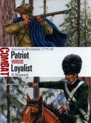 Patriot vs Loyalist. Autor: Si Sheppard. Dadada.pl Okładka książki Patriot vs Loyalist