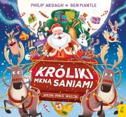 Pędzące króliki Króliki mkną saniami. Autor: Philip Ardagh. Dadada.pl Okładka książki Pędzące króliki Króliki mkną saniami