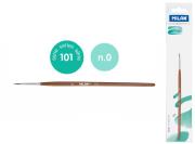 Opakowanie Pędzel okrągły z włosia koziego seria 101 nr 0  Milan 1 szt. na blistrze