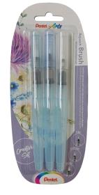 Opakowanie Pedzelek ze zbiorcznikiem do prac akwarelowych, FRH x 3 blister