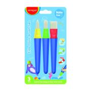 Pędzle KEYROAD blister mix 3sztuki. Wydawca: Keyroad. Dadada.pl Opakowanie Pędzle KEYROAD blister mix 3sztuki