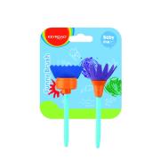 Pędzle kreatywny do malowania KEYROA Funny brush 2 sztuki. Wydawca: Keyroad. Dadada.pl Opakowanie Pędzle kreatywny do malowania KEYROA Funny brush 2 sztuki