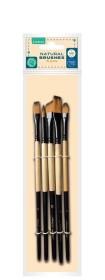 Opakowanie Pędzle naturalne 5szt