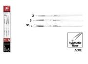 Opakowanie Pędzle syntetyczne 3szt