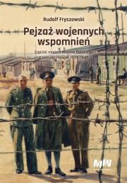 Pejzaż wojennych wspomnień. Autor: Fryszowski Rudolf. Dadada.pl Okładka książki Pejzaż wojennych wspomnień