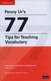 Okładka książki Penny Ur's 77 Tips for Teaching