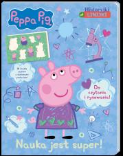 Okładka książki Peppa Pig. Historyjki od linijki. Nauka jest...