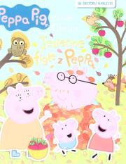 Okładka książki Peppa Pig Jesienne figle z Peppą