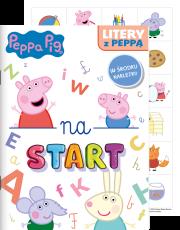 Okładka książki Peppa Pig. Na start… 6. Litery z Peppą