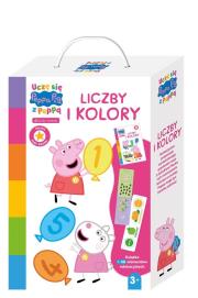 Okładka książki Peppa Pig. Uczę się z Peppą. Liczby i kolory