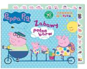 Okładka książki Peppa Pig. Zabawa w kolory cz.9