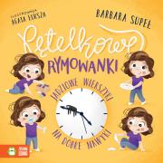 Pętelkowe rymowanki. Jadziowe wierszyki na dobre... Autor: Supeł Barbara, Łuksza Agata. Dadada.pl Okładka książki Pętelkowe rymowanki. Jadziowe wierszyki na dobre..