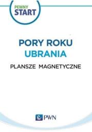 Okładka książki Pewny start.Mój dobry rok.Plansze magnet.Pory roku