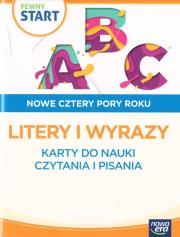 Okładka książki Pewny start. Nowe cztery pory roku Litery i wyrazy