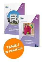 Pewny start Zestaw A. Autor: Joanna Hryń, Krystyna Rapiej, Gajda Robert. Dadada.pl Okładka książki Pewny start Zestaw A