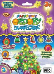 Piaskowe ozdoby świąteczne. Pakiet nr 2. Autor:   Praca zbiorowa. Dadada.pl Okładka książki Piaskowe ozdoby świąteczne. Pakiet nr 2