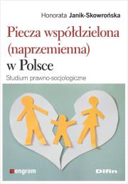 Okładka książki Piecza współdzielona (naprzemienna) w Polsce