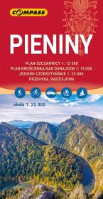 Pieniny 1:25 000. Autor:   Praca zbiorowa. Dadada.pl Okładka książki Pieniny 1:25 000