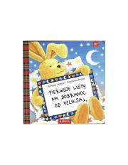 Pierwsze listy na dobranoc od Feliksa. Autor: Langen Annette; Droop Constanza. Dadada.pl Okładka książki Pierwsze listy na dobranoc od Feliksa