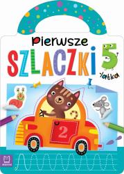 Okładka książki Pierwsze szlaczki 5-latka