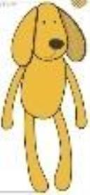 Piesek Tulimy pomarańczowy 58cm. Wydawca: Balibazoo. Dadada.pl Opakowanie Piesek Tulimy pomarańczowy 58cm