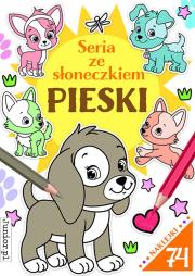 Okładka książki Pieski. Seria ze słoneczkiem