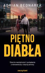Piętno Diabła. Autor: Bednarek Adrian. Dadada.pl Okładka książki Piętno Diabła