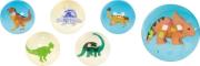 Opakowanie Piłeczka kauczukowa w dinozaurem 49mm mix