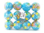 Opakowanie Piłeczka piankowa Globus 6,5cm (12szt)