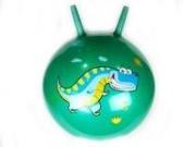 Piłka do skakania z rogami Dino 45cm. Wydawca: Madej. Dadada.pl Opakowanie Piłka do skakania z rogami Dino 45cm
