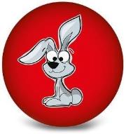 Piłka PVC 230MM - Zajączek. Wydawca: Artyk. Dadada.pl Opakowanie Piłka PVC 230MM - Zajączek