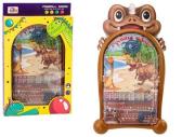 Pinball Dinozaury brązowy. Wydawca: Leantoys. Dadada.pl Opakowanie Pinball Dinozaury brązowy