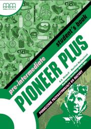 Pioneer Plus Pre-Intermediate SB + CD. Autor: H.Q. Mitchell - Marileni Malkogianni, Marileni Malkogianni. Dadada.pl Okładka książki Pioneer Plus Pre-Intermediate SB + CD