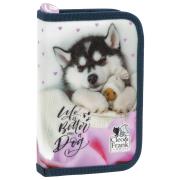 Opakowanie Piórnik 1-komorowy z wyposażeniem Cleo i Frank 38 pies