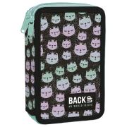 Opakowanie Piórnik 2-komorowy z wyposażeniem BACKUP 5 model DW06 koty