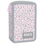 Opakowanie Piórnik 2-komorowy z wyposażeniem BACKUP 5 model DW13 niesforne pieski