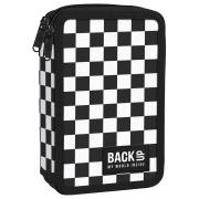 Opakowanie Piórnik 2-komorowy z wyposażeniem BACKUP 5 model DW94 szachownica