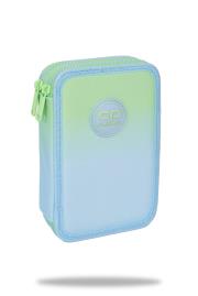 Opakowanie Piórnik 2-komorowy z wyposażeniem Coolpack Jumper 2 gradient mojito