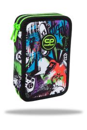 Opakowanie Piórnik 2-komorowy z wyposażeniem Coolpack Jumper 2 peek a boo