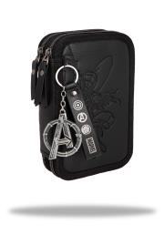 Opakowanie Piórnik 2-komorowy z wyposażeniem Disney 100  jumper 2 black collection