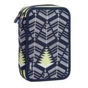 Opakowanie Piórnik 2 poz. z wyprawką Yeti niebieski MILAN